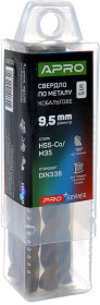 Свердло Apro спіральне по металу ProSeries 830728 9.5 мм