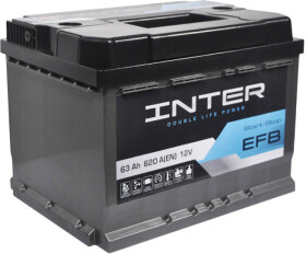 Акумулятор Inter 6 CT-63-R Start-Stop EFB INTER28