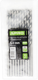 Свердло Apro спіральне по металу 812009 5 мм