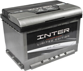 Акумулятор Inter 6 CT-60-L Limited Edition INTER5