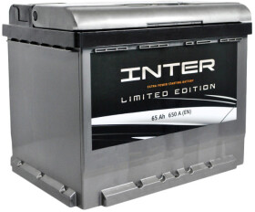 Аккумулятор Inter 6 CT-65-L Limited Edition INTER25