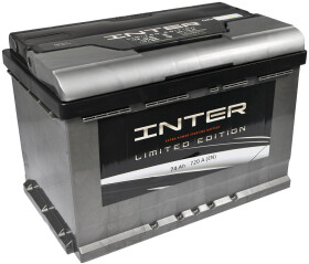 Акумулятор Inter 6 CT-74-R Limited Edition INTER1