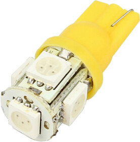 Автолампа AllLight T10 W2,1x9,5d 0,45 W t10055050yellow