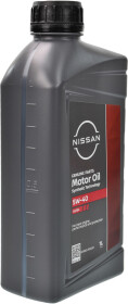 Моторное масло Nissan Motor Oil 5W-40 синтетическое