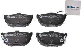 Тормозные колодки Brembo P 30 003