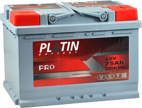 Аккумулятор Platin 6 CT-75-R Pro PLPRO5752200