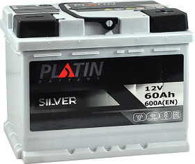 Аккумулятор Platin 6 CT-60-R Silver 5602677