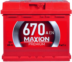 Аккумулятор Maxion 6 CT-65-L Premium 5656702250-2