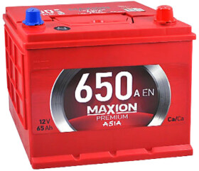 Акумулятор Maxion 6 CT-65-R Premium Asia 5652099