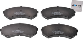 Тормозные колодки Nipparts J3605039