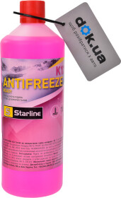 Готовий антифриз Starline G12+ рожевий -30 °C