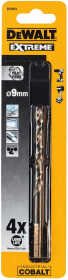 Свердло DeWALT спіральне по металу Extreme Industrial Cobalt DT4913 9 мм