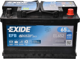 Аккумулятор Exide 6 CT-65-R Start-Stop EFB el652