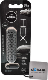 Ароматизатор Aroma Car HEX Black 10
