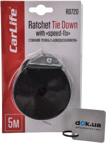 Стяжной ремень Carlife 5 м rd720