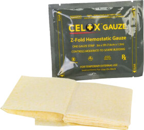 Гемостатичний бинт Celox Gauze Z-Fold НФ-00001923