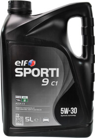 Моторна олива Elf Sporti 9 C1 5W-30 синтетична