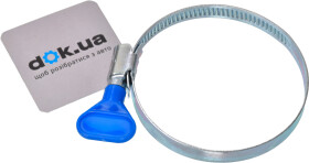 Хомут Дорожная Карта DK5070 червячный 50-70 мм сталь оцинкованная W1 1 шт