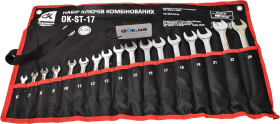 Набор ключей рожково-накидных Дорожная Карта DKST17 6-24 мм 17 шт