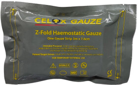 Гемостатический бинт Celox Gauze Z-Fold НФ-00002156