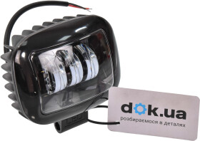 Дополнительная LED фара AllLight 30W-A для ближнего света 30 W 3 диода