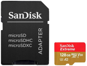 Карта пам’яті SanDisk Extreme PRO microSDXC 128 ГБ з SD-адаптером