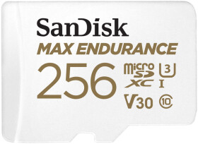 Карта пам’яті SanDisk Max Endurance microSDXC 256 ГБ з SD-адаптером