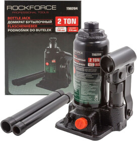 Домкрат Rockforce пляшковий гідравлічний 2 т RF-T90204DS