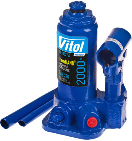 Домкрат Vitol бутылочный гидравлический 2 т IH-148276D