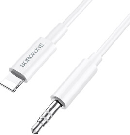 Кабель Borofone BL9 BL9W Apple Lightning - 3.5 (Male) 1 м
