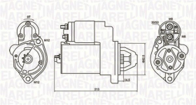 Стартер Magneti Marelli 063720612010