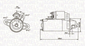 Стартер Magneti Marelli 063720977010