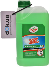 Концентрат омывателя Turtle Wax Screen Wash 1:3 летний дыня