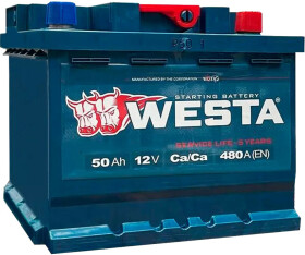 Аккумулятор Westa 6 CT-50-R Premium WPR5000LB1