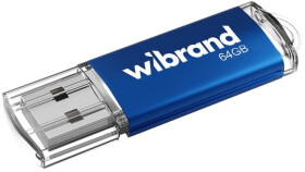 Флешка Wibrand Cougar Blue 64 ГБ