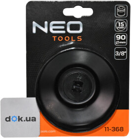 Ключ для съема масляных фильтров Neo Tools 11-368 90 мм
