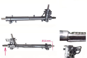 Рулевая рейка MSG (відновлення) fo209r