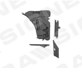 Крыло переднее Signeda pbm10109m5set
