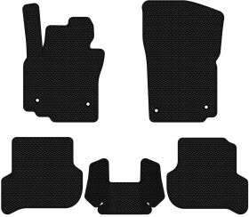Комплект килимків EVAtech ST24338C5AV4KBB чорний без логотипа