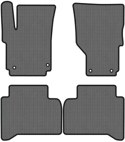 Комплект килимків EVAtech VW51815P4AV4SGB сірий без логотипа