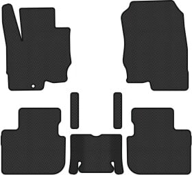 Комплект килимків EVAtech MT33807C7AV1RBB чорний без логотипа
