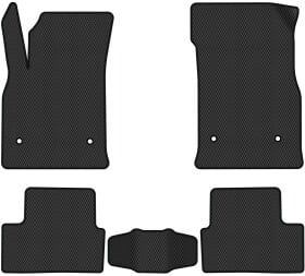 Комплект килимків EVAtech CT340C5AV4RBB чорний без логотипа