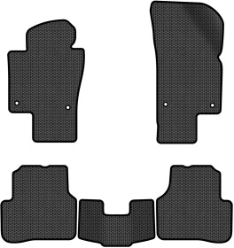 Комплект килимків EVAtech VW3695CJ5AV4SBB чорний без логотипа