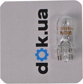 Автолампа Osram W2W W2,1x9,5d 2 W 2,6 W прозора 2840