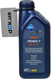 Моторна олива Aral HighTronic F 5W-30 синтетична