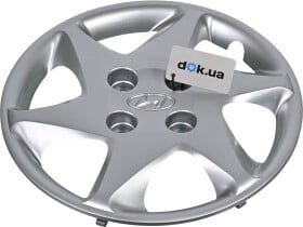 Ковпак на колесо Hyundai / Kia Hyundai Elantra III колір сріблястий