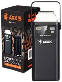 Повербанк Axxis Ultra Fast Charge (22.5W) 30000 mAh