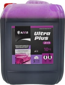 Концентрат автошампуня Axxis Ultra Plus 3 in 1 (10 л)