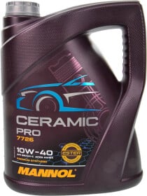 Моторное масло Mannol Ceramic Pro 10W-40 синтетическое