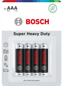 Батарейка Bosch Super Heavy Duty 8594162800322 AAA (мизинчиковая) 1,5 V 4 шт